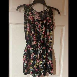 Floral romper